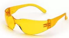 Veiligheidsbril univet 568 yellow